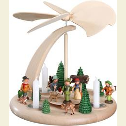 1  -  st�ckige Pyramide  -  Waldleute  -  25cm