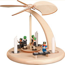 1 - tier pyramid  -  Miners  -  25cm / 10 inches