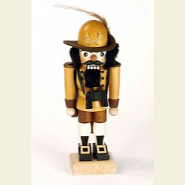 Nutcracker Forester natural colors  -  25cm / 10 inches