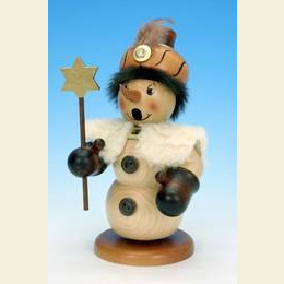 R�ucherm�nnchen Schneemann Balthasar natur  -  21,5cm