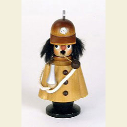 R�ucherm�nnchen Feuerwehrmann natur  -  10cm
