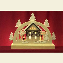 Mini Lightarch  -  Frame House  -  23x15x4,5cm / 9x6x2 inches