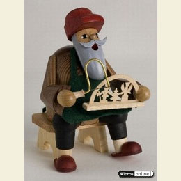 Räuchermännchen Schwibbogenmacher - 16cm