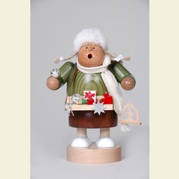 R�ucherm�nnchen Weihnachtsmarktverk�uferin  -  20cm