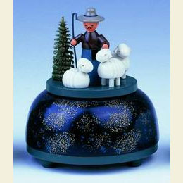 Spieldose Sch�fergruppe  -  12cm