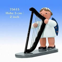 Engel mit Harfe  -  5cm