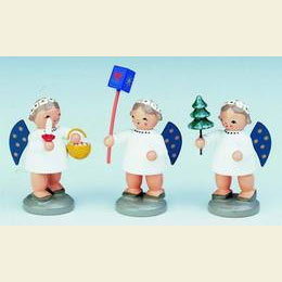 Group of Angels  -  3 pcs  -  5cm / 12 inch