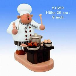 Smoker Cook with oven  -  20cm / 8 inch