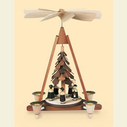 1 - tier pyramid - Carolers - 30cm / 12 inch