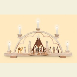 Candle Arch - Nativity scene - 58cm / 23 inch