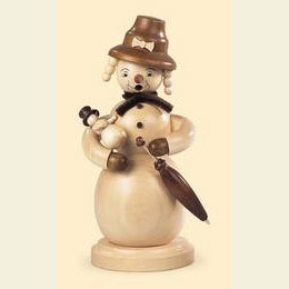 R�ucherm�nnchen Schneefrau  -  23cm