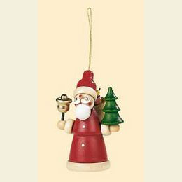 Christmas tree decoration  -  Santa Claus  -  8cm / 3 inch