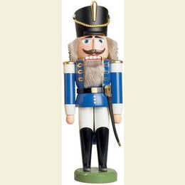 Nussknacker Husar blau  -  37cm