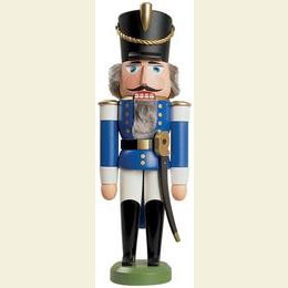 Nussknacker Husar blau  -  28cm