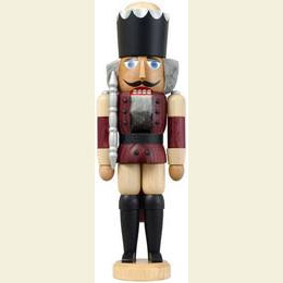 Nutcracker King  -  Ash  -   aubergine  -  29cm / 11 inch