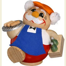 Smoker BBQ Man  -  12cm / 5 inches