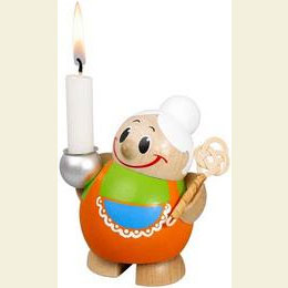 Smoker Ball Figur Smoker Light - Grandmother - 11cm / 4 inch