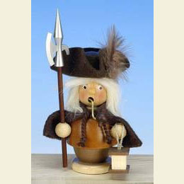 Smoker Nightwatchman natural colors  -  13,0cm / 5 inch