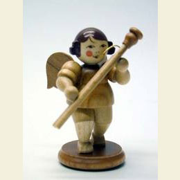 Angel natural colors with Bassoon  -  6,0cm / 2 inch