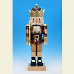 Nussknacker K�nig natur  -  72,5cm