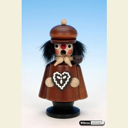 Räuchermännchen Lebkuchenmännl natur - 9,5cm