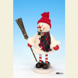 Smoker Snowman  -  16cm / 6 inch