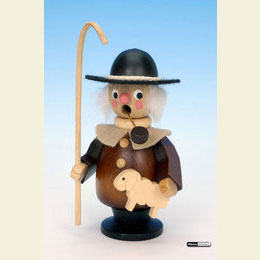 Smoker Shepherd  -  natural  -  10cm / 4 inch