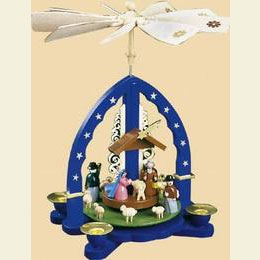1 -  st�ckige Pyramide Christi Geburt  -  27cm