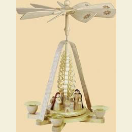 1 - stöckige Pyramide Christi Geburt - 28cm