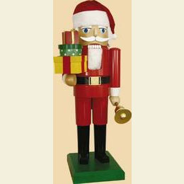 Nussknacker Santa mit Geschenken - 120cm