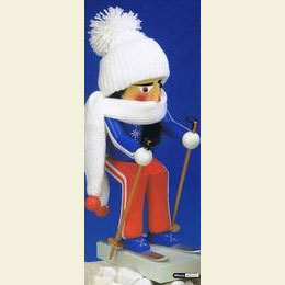 Nutcracker Skier  -  40cm / 16 inch