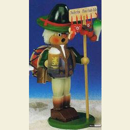 R�ucherm�nnchen Oktoberfestler mit Musik  -  25cm
