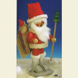 Smoker Santa Claus  -  25cm / 10 inch