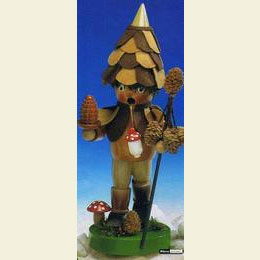 R�ucherm�nnchen Tannenzapfenmann  -  25cm
