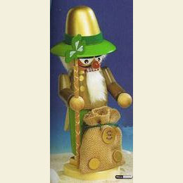 Nutcracker St. Patrick  -  30cm / 11,5 inch