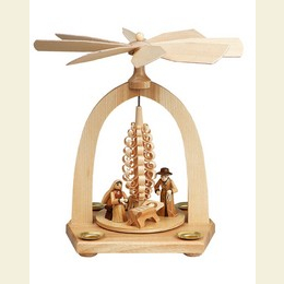 1 - st�ckige Pyramide  -  Krippe  -  23cm