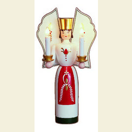 Engel weiß - elektrisch 220 V - 36cm