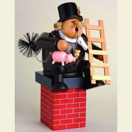 Smoker Edge stool  -  Chimney sweeper  -  16cm / 6 inch