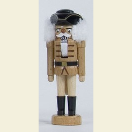Nutcracker Dreispitz - natural - 15cm / 6 inch