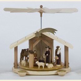 1 - st�ckige Pyramide Christi Geburt  -  30cm