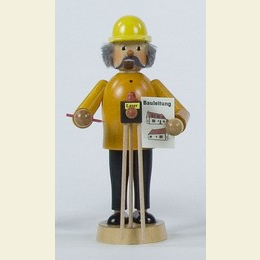 R�ucherm�nnchen Bauleiter  -  17cm