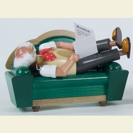 R�ucherm�nnchen Ruhest�ndler / Rentner bunt  -  13cm