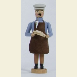 Smoker Woodturner  -  21cm / 8 inch